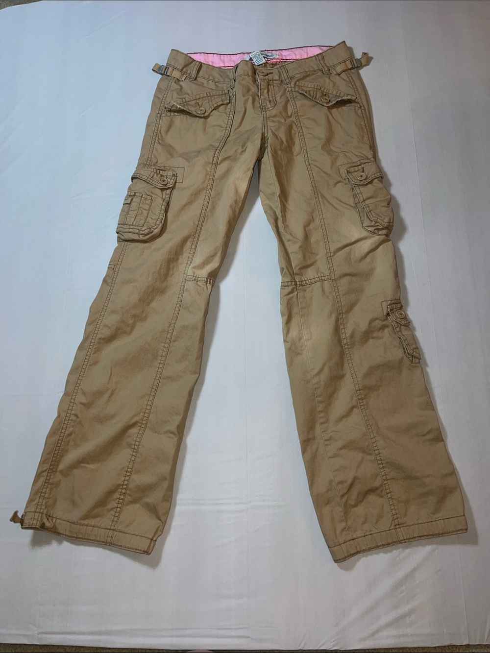 Aeropostale Tan Cargo Pants with Utility Pockets
